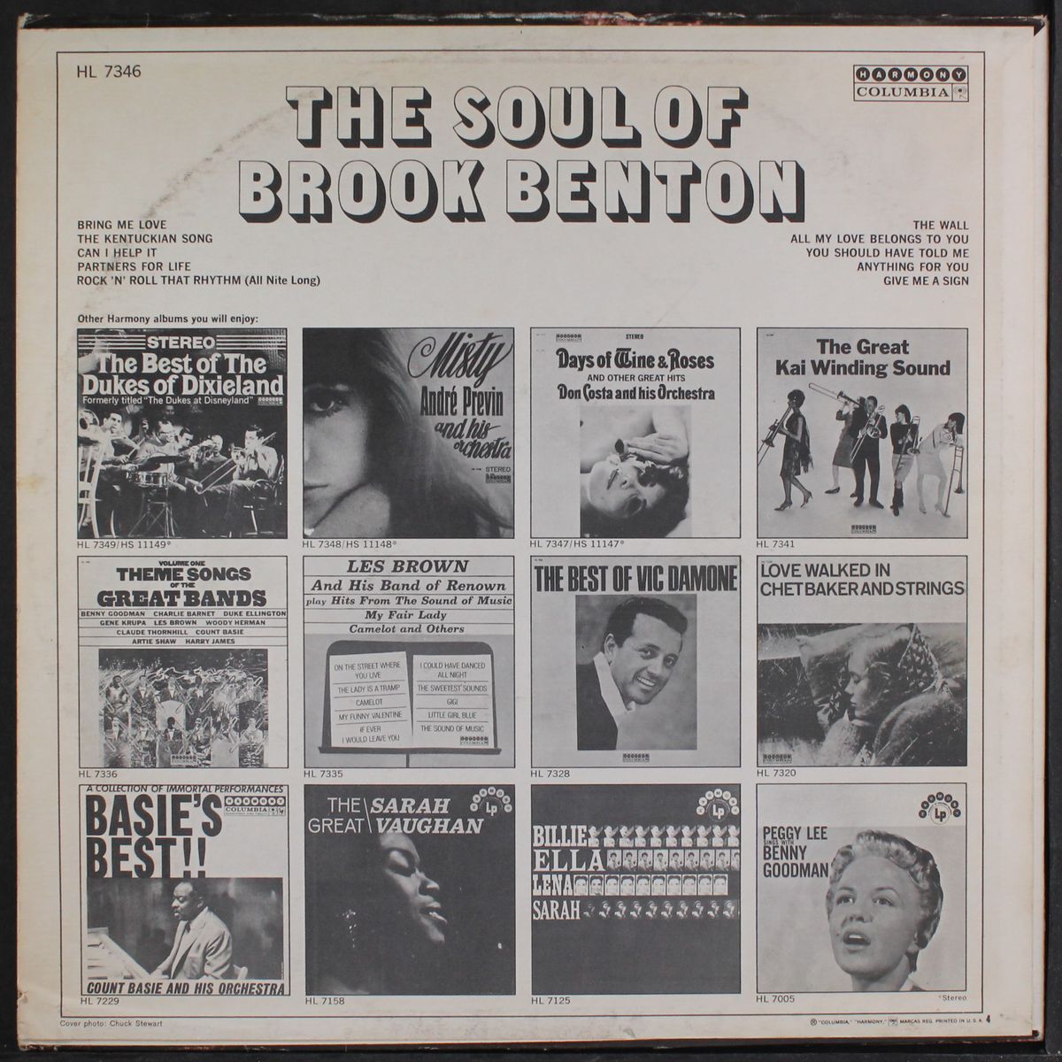 the soul of by BROOK BENTON