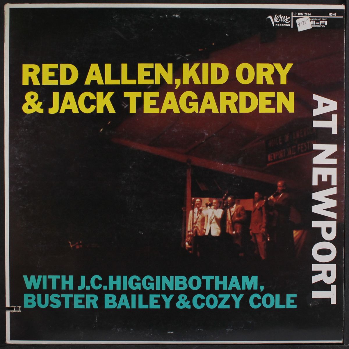 at newport by RED ALLEN, KID ORY, TEAGARDEN