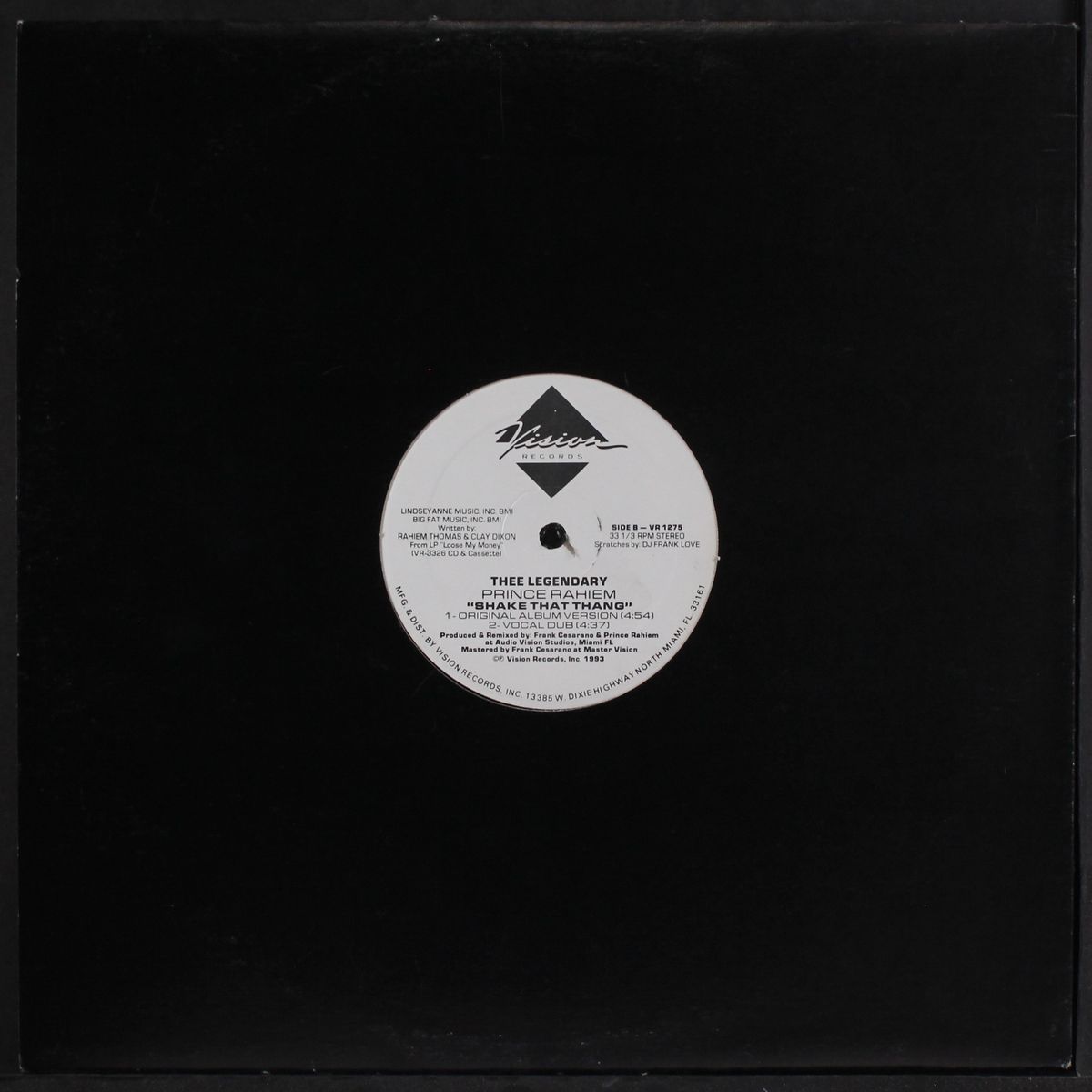 shake that thang by PRINCE RAHIEM