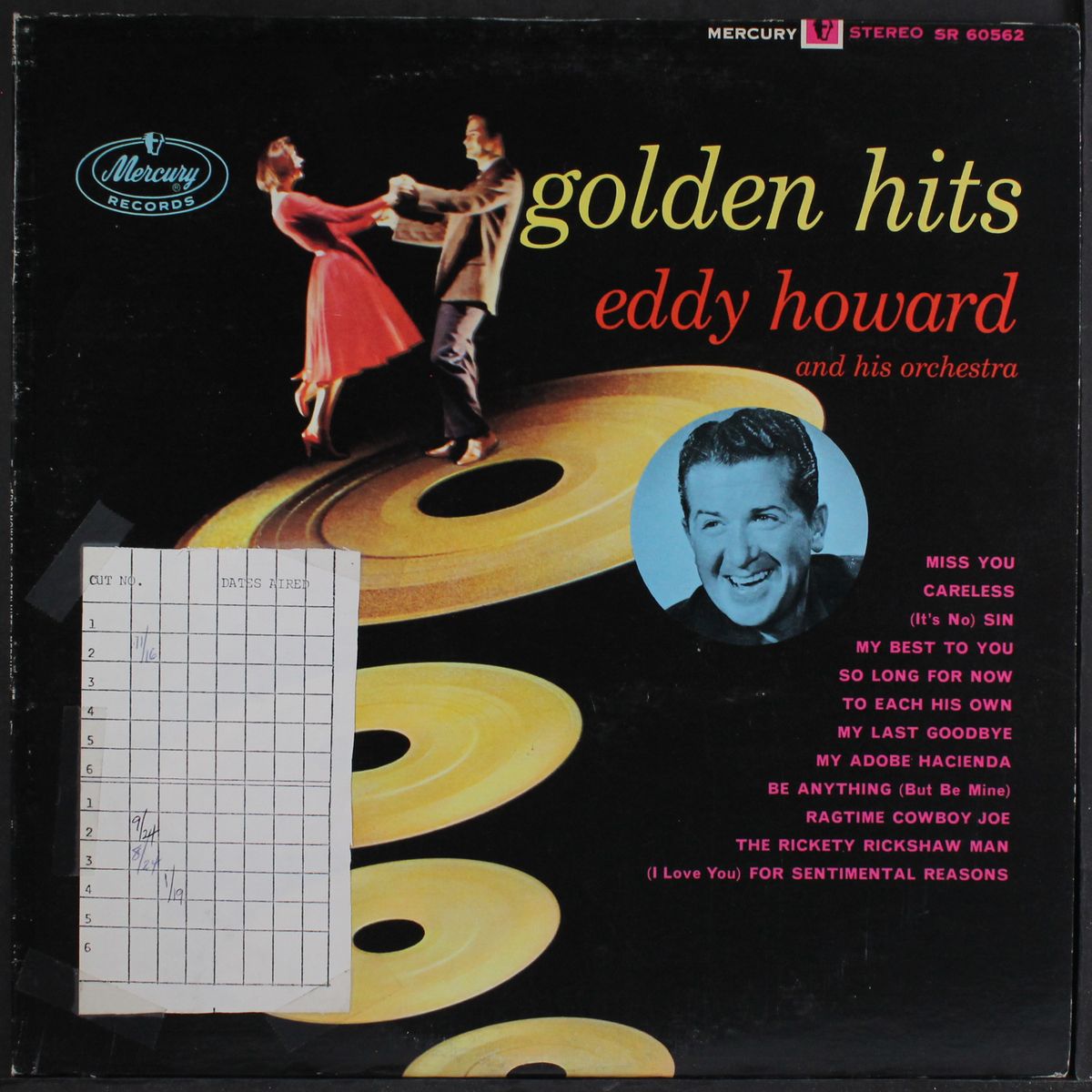 golden hits by EDDY HOWARD