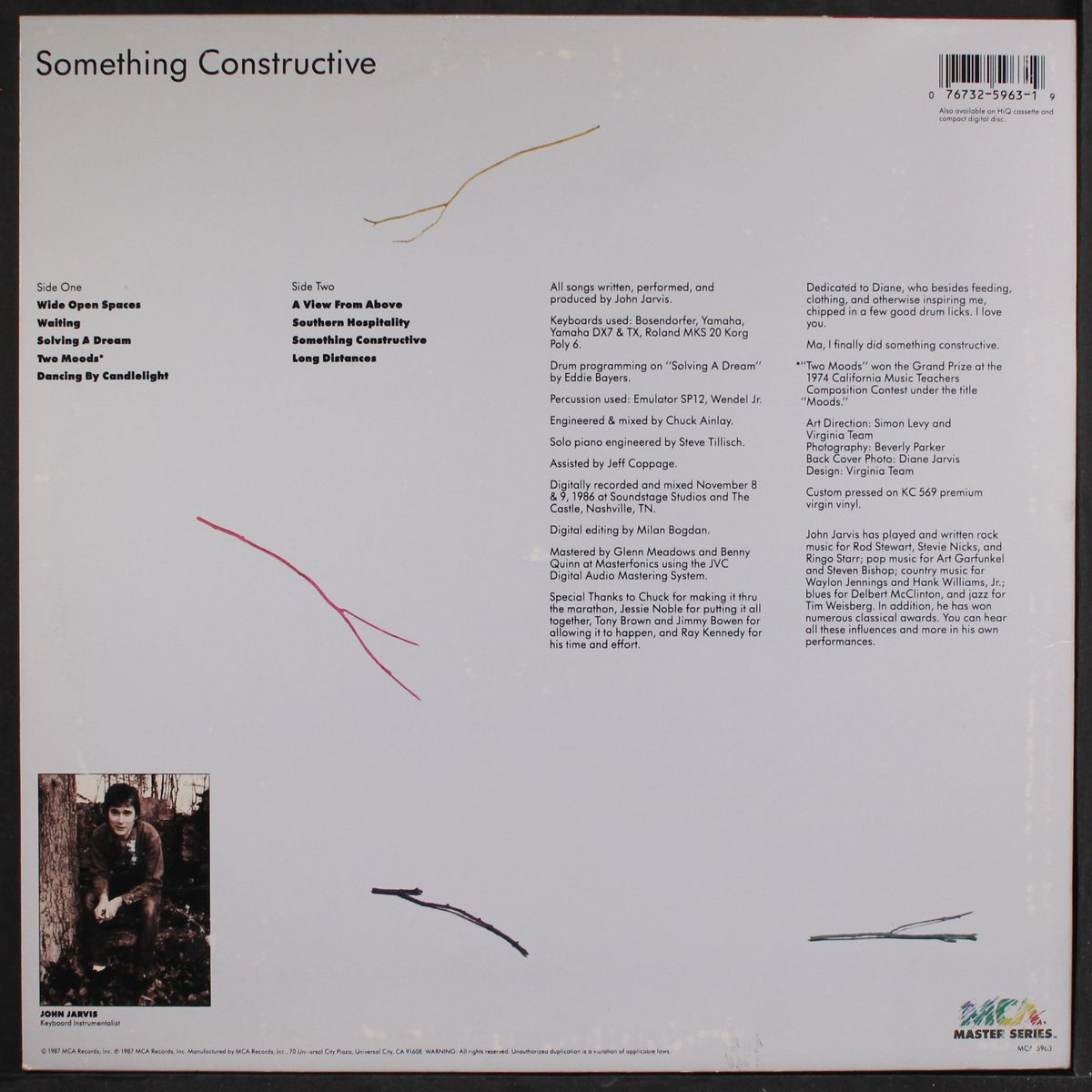 something constructive by JOHN JARVIS