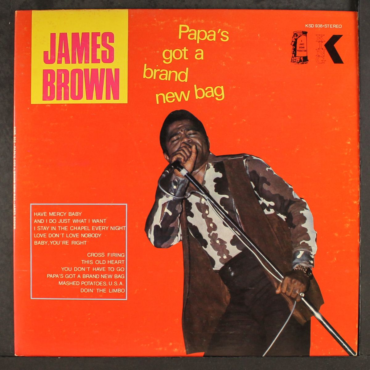 papa's got a brand new bag by JAMES BROWN