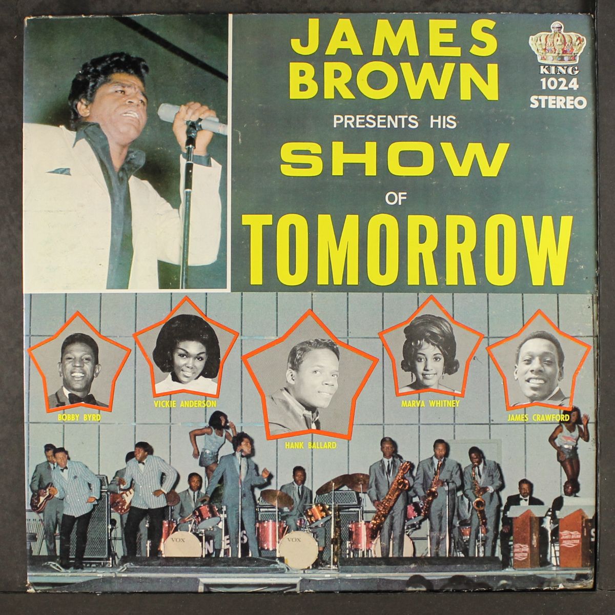presents his show of tomorrow by JAMES BROWN