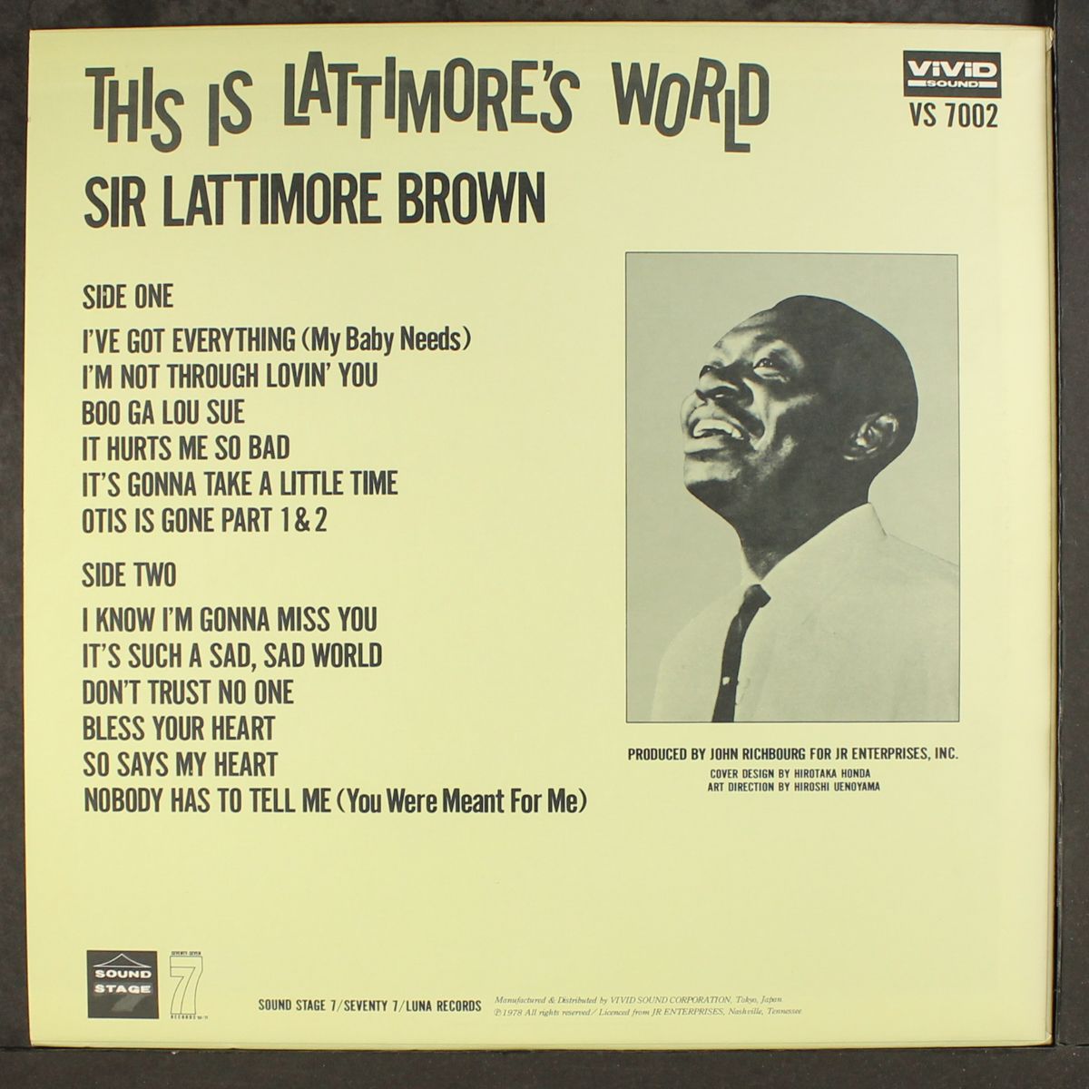 this is latimore's world by LATTIMORE BROWN