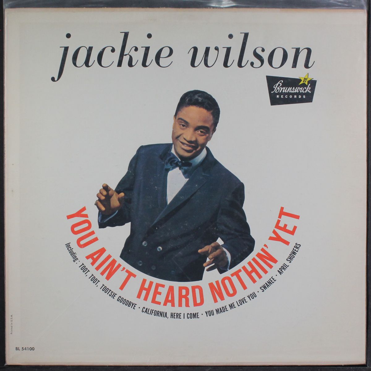 you ain't heard nothin' yet by JACKIE WILSON