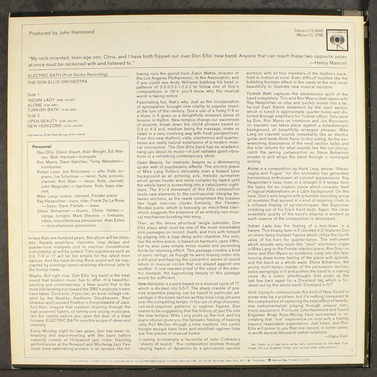 electric bath by DON ELLIS