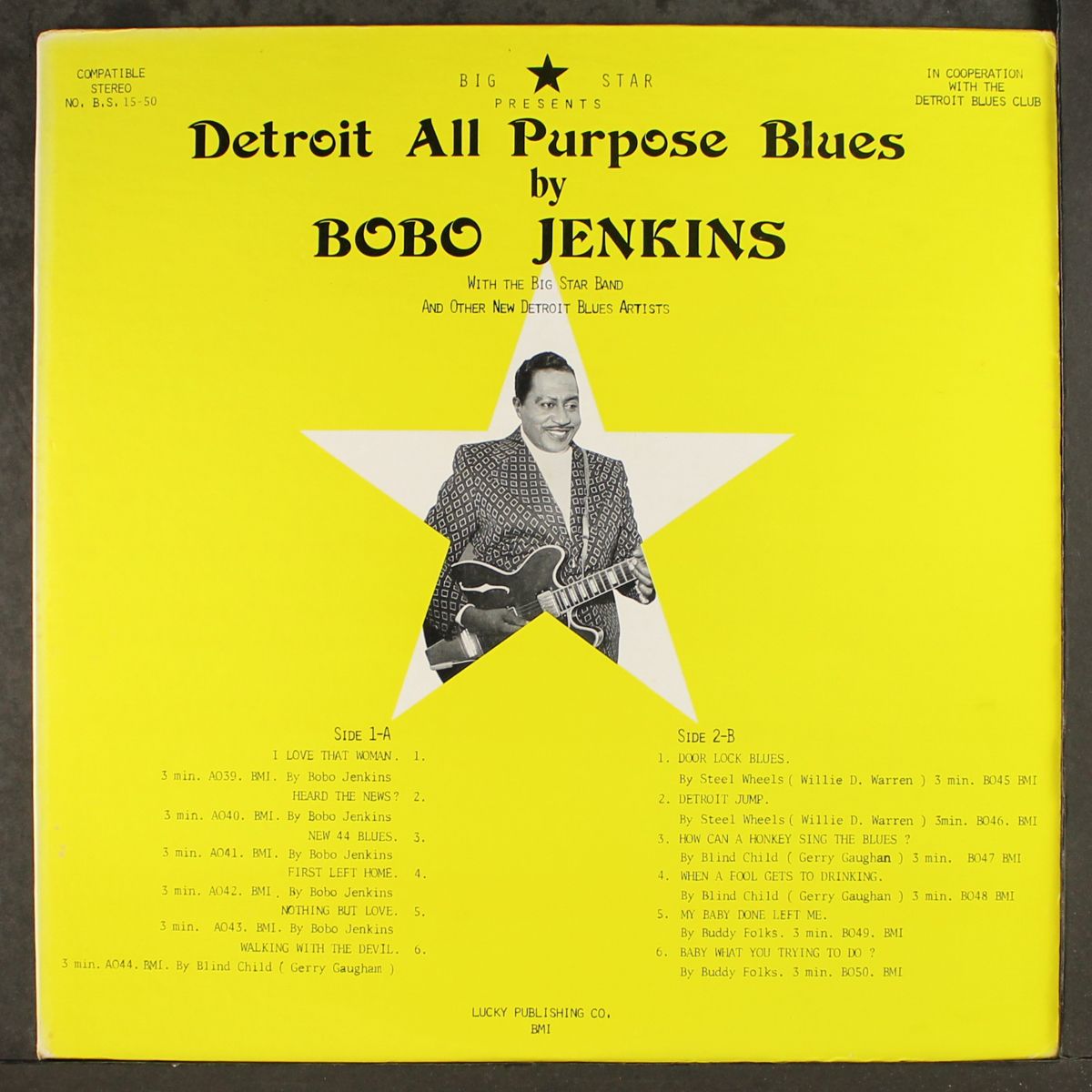 detroit all purpose blues by BOBO JENKINS