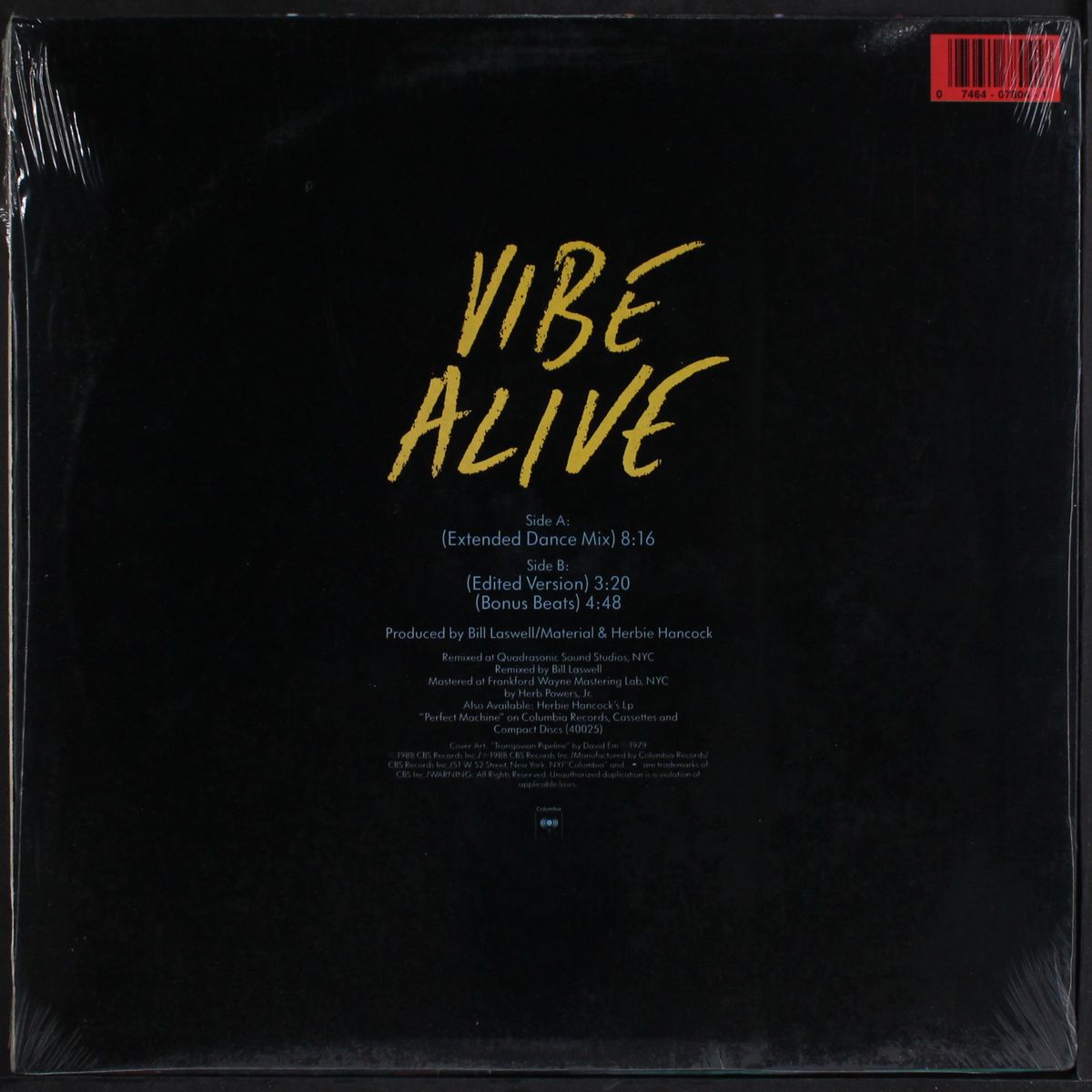 vibe alive by HERBIE HANCOCK