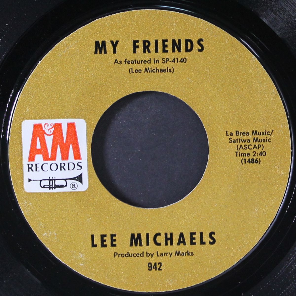 my friends / if i lose you by LEE MICHAELS