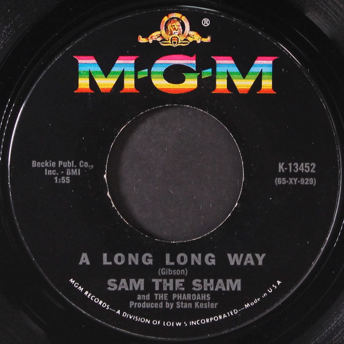 red hot / a long long way by SAM THE SHAM & PHARAOHS
