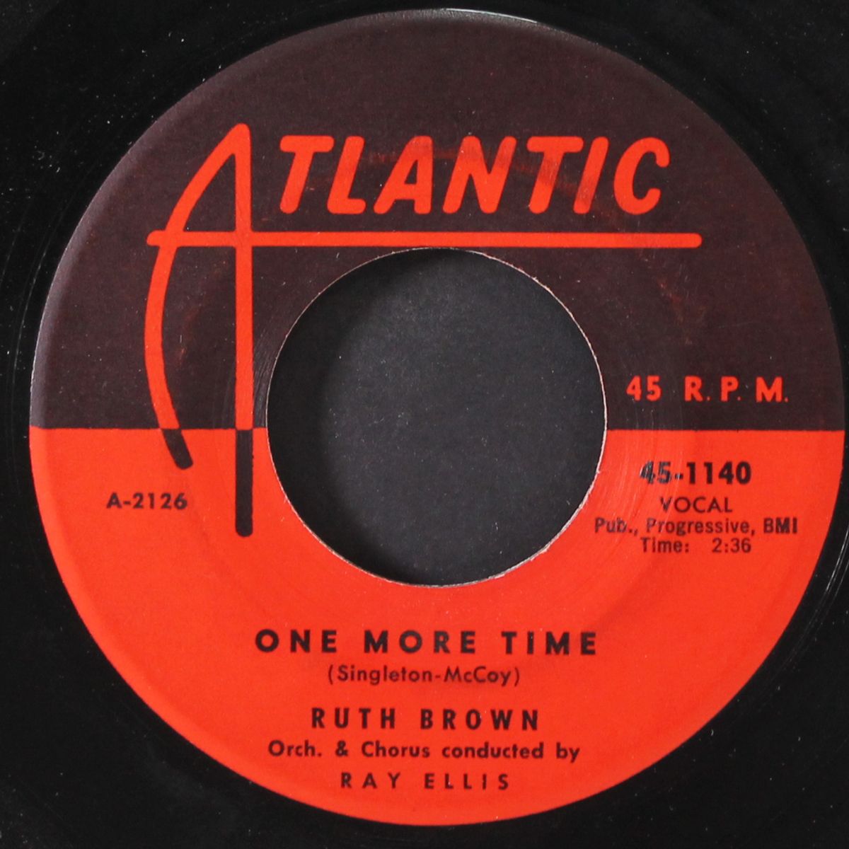 when i get you baby / one more time by RUTH BROWN