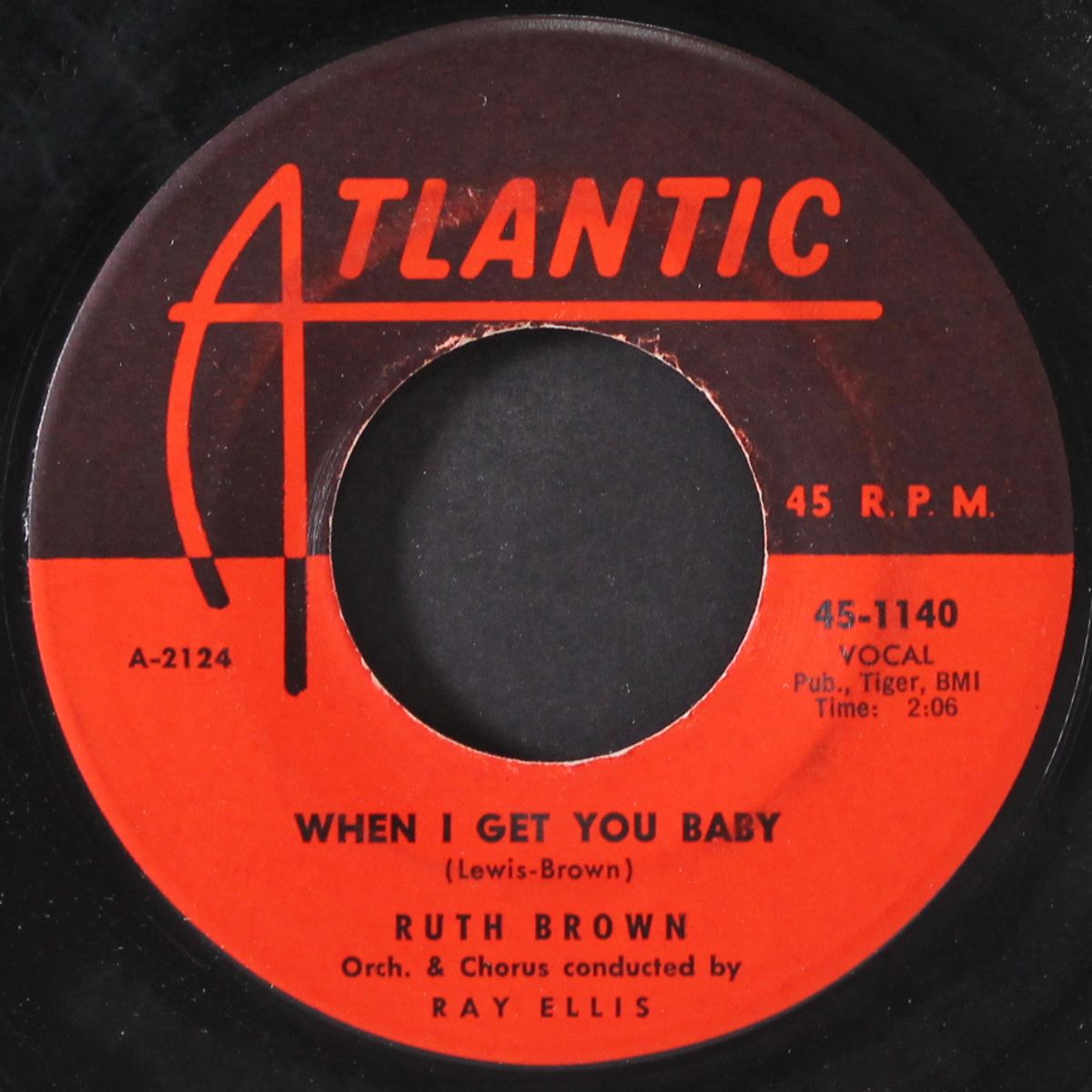 when i get you baby / one more time by RUTH BROWN
