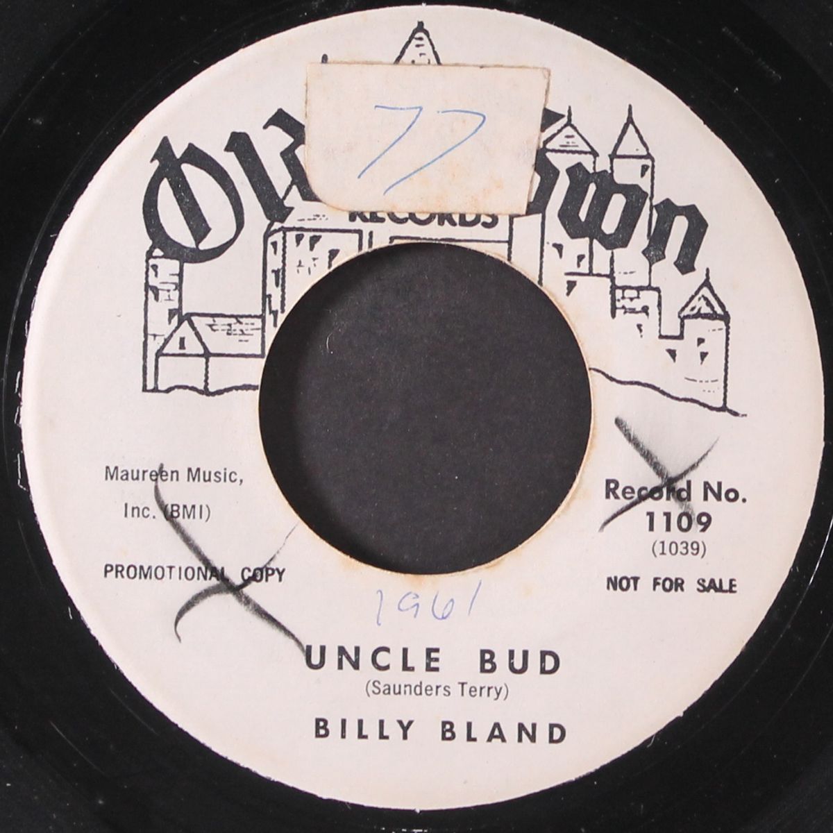 uncle bud / do the bug with me by BILLY BLAND