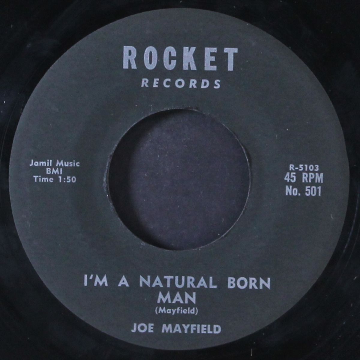 you're the one i love / i'm a natural born man by JOE MAYFIELD