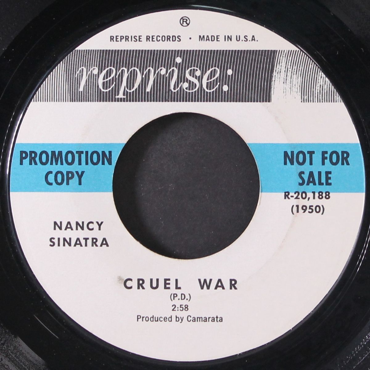 cruel war / one way by NANCY SINATRA