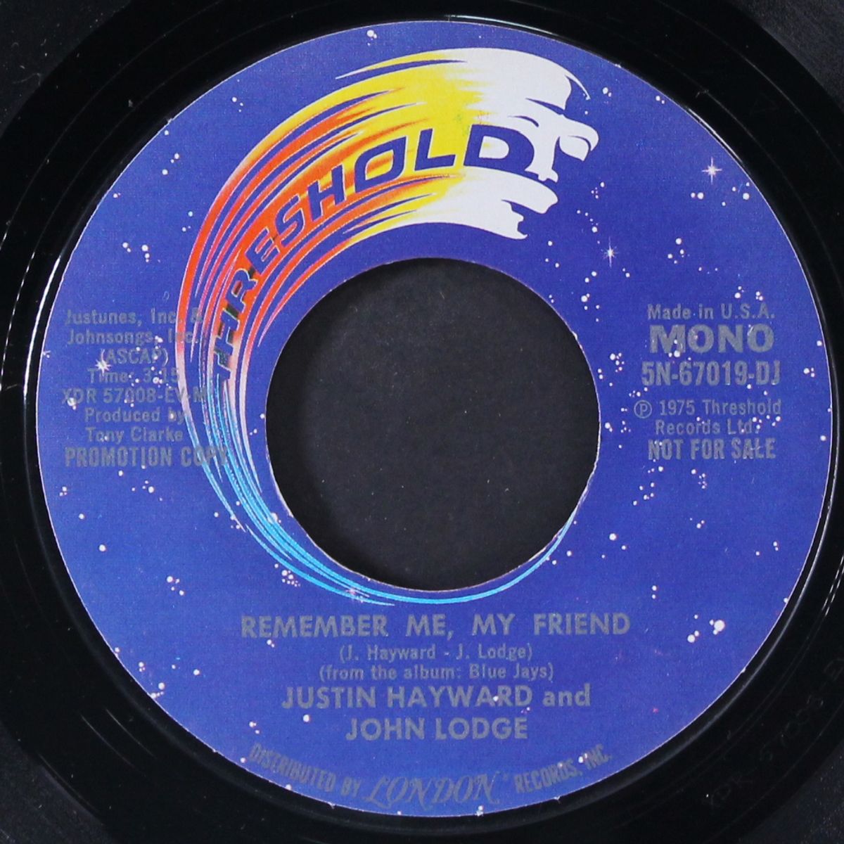 i dreamed last night / remember me my friend by JUSTIN HAYWARD & JOHN LODGE