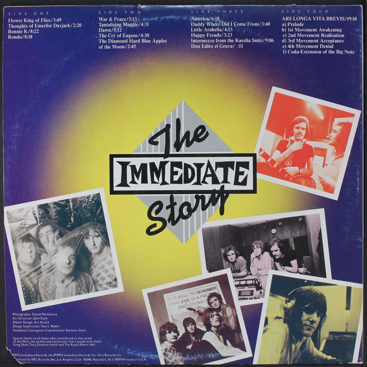 the immediate story, vol. 1 by NICE