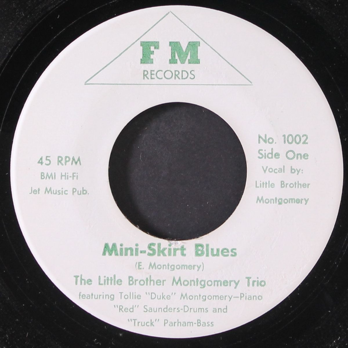 brother red's boogie / mini-skirt blues by LITTLE BROTHER MONTGOMERY
