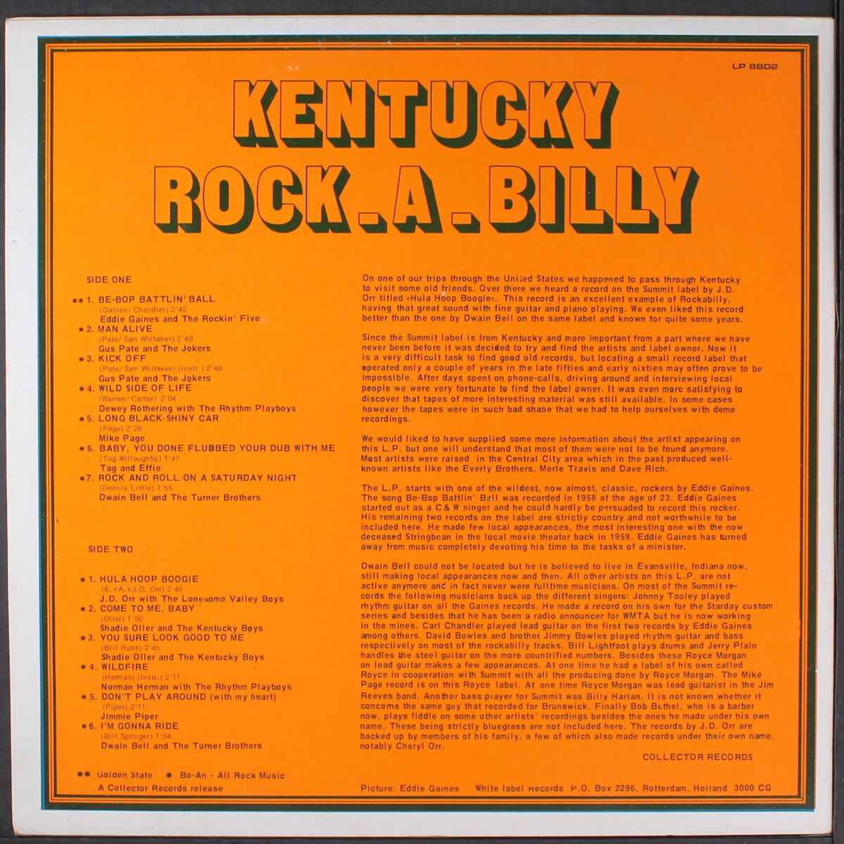 kentucky rock-a-billy by VARIOUS