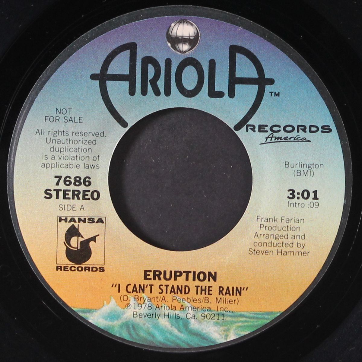 i can't stand the rain / mono by ERUPTION