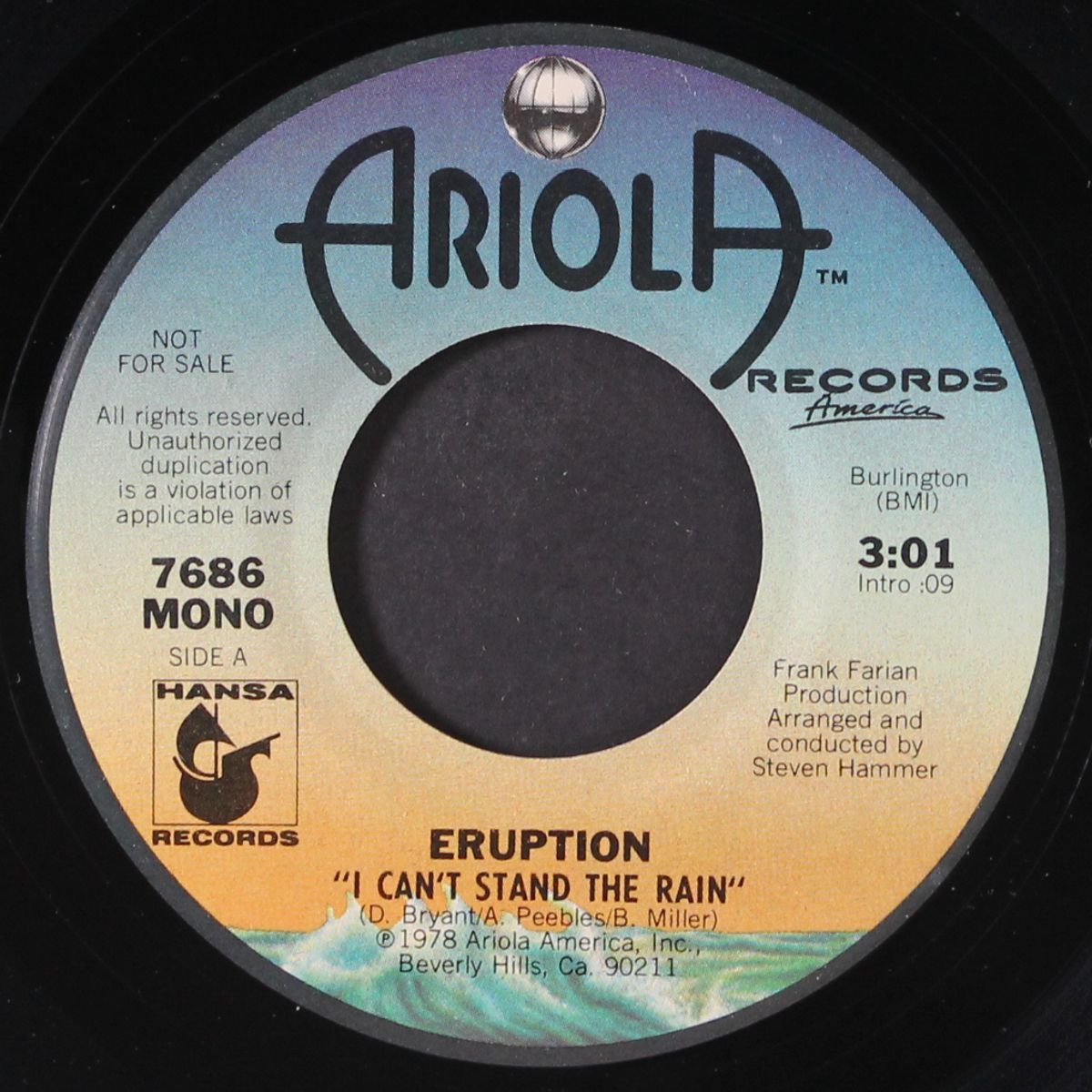 i can't stand the rain / mono by ERUPTION