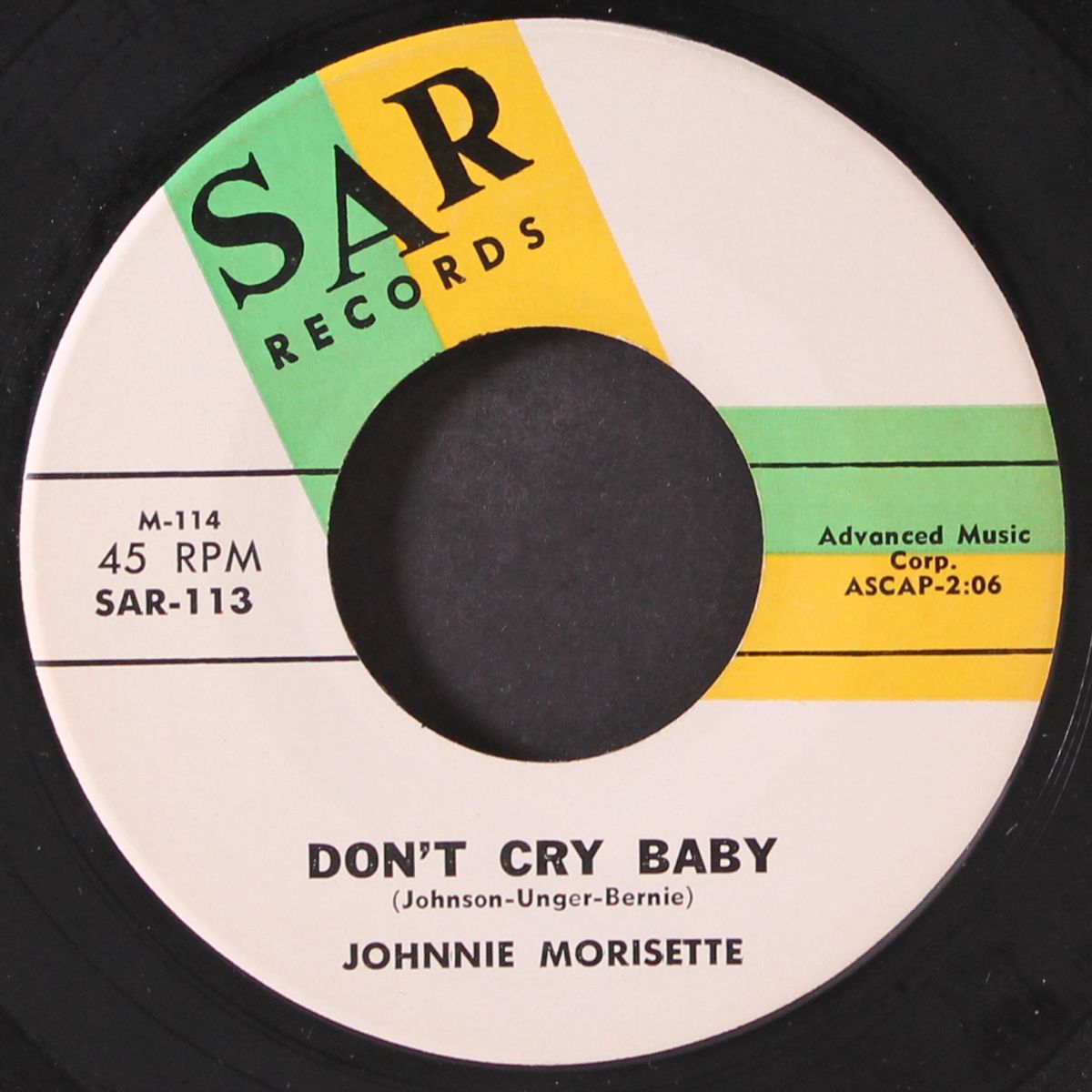 don't cry baby / damper by JOHNNIE MORISETTE