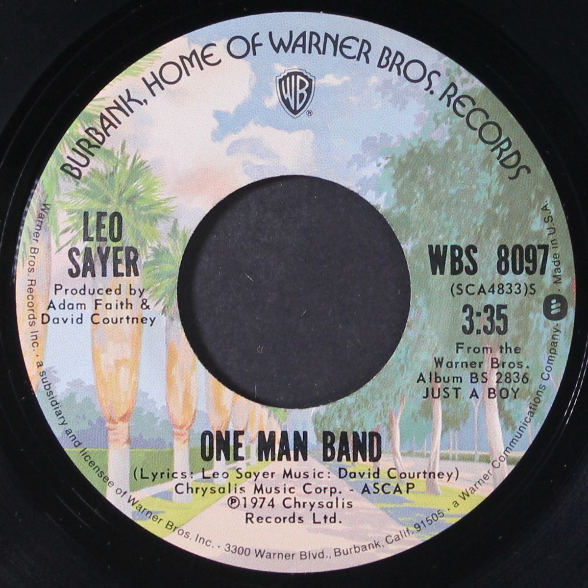 one man band / telepath by LEO SAYER
