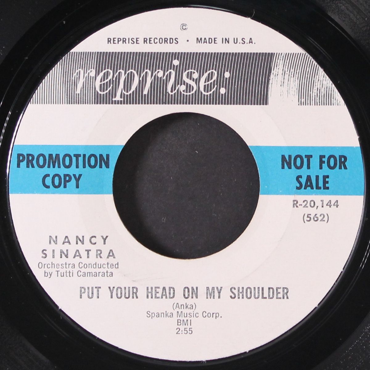 i see the moon / put your head on my shoulder by NANCY SINATRA