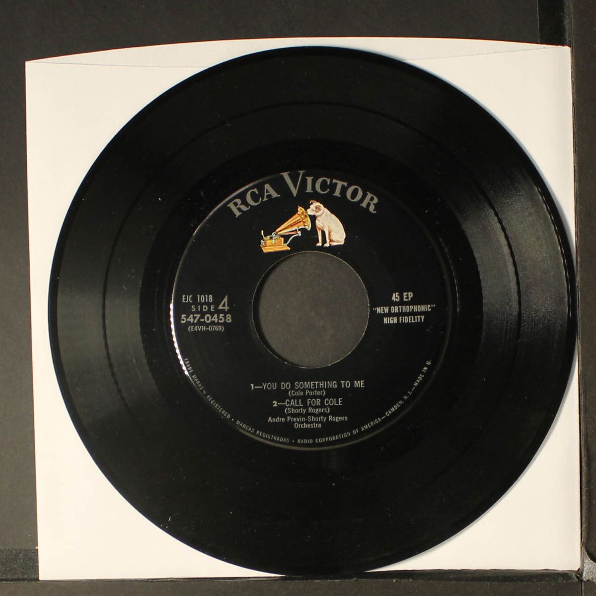 collaboration by SHORTY ROGERS & ANDRE PREVIN