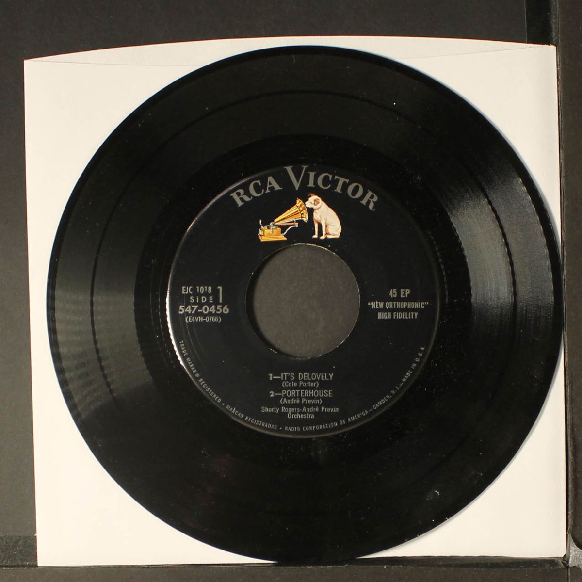 collaboration by SHORTY ROGERS & ANDRE PREVIN