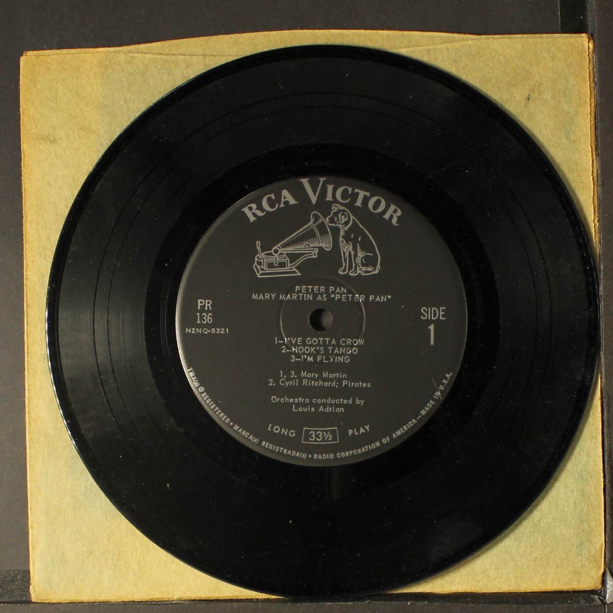 peter pan by MARY MARTIN