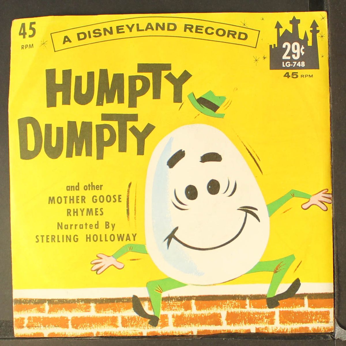 humpty dumpty by STERLING HOLLOWAY
