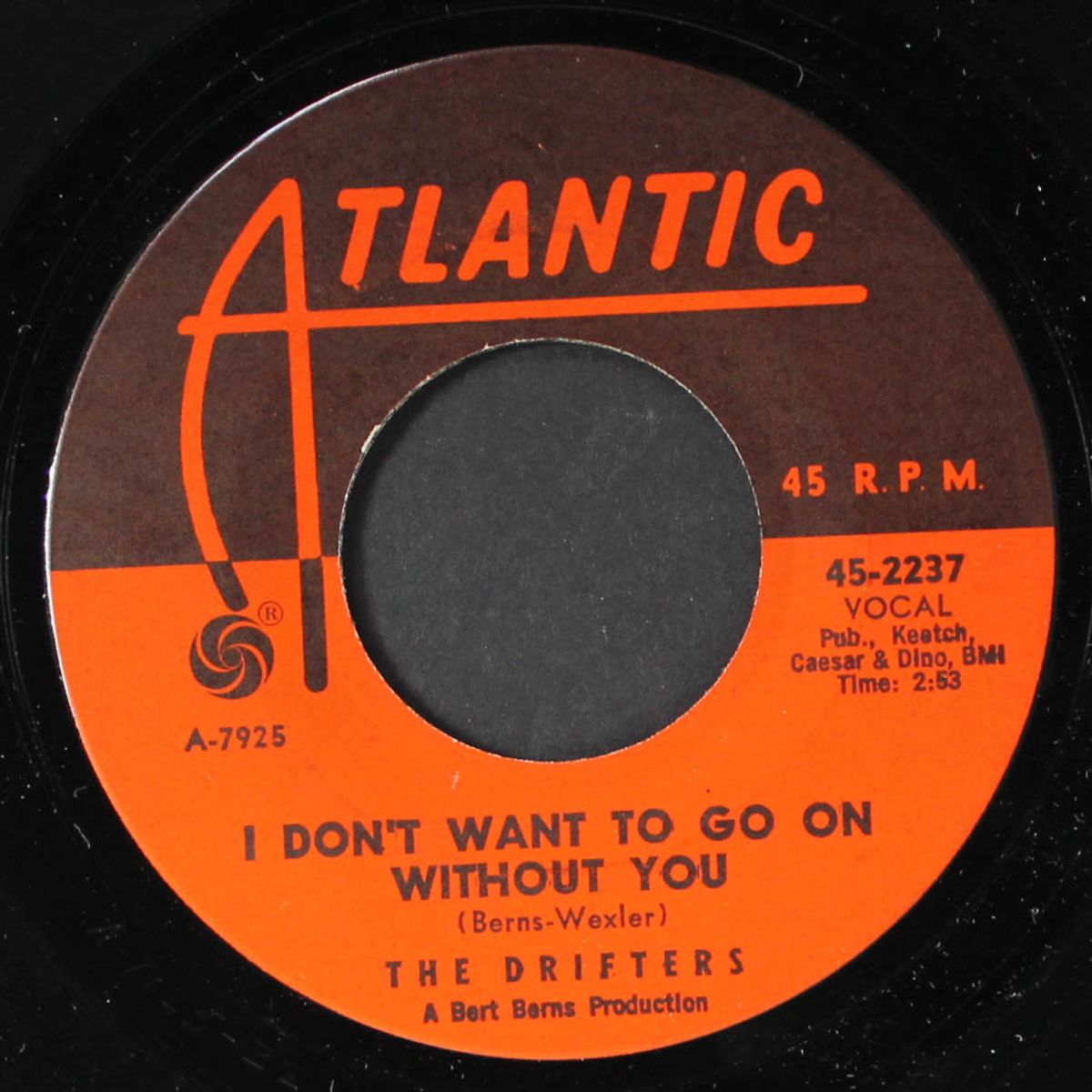 under the boardwalk / i don't want to go on without you by DRIFTERS