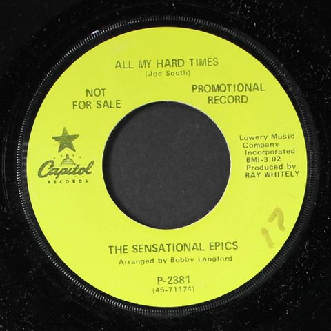 SENSATIONAL EPICS
