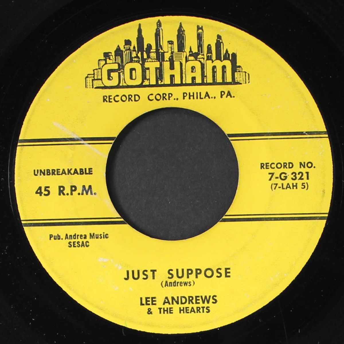just suppose / it's me by LEE ANDREWS & HEARTS