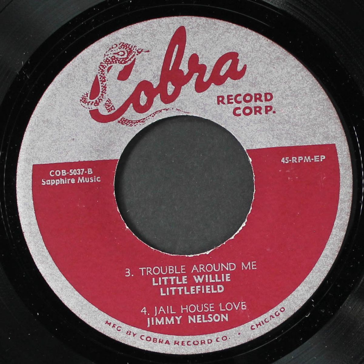 trouble around me by LITTLE WILLIE LITTLEFIELD + 3