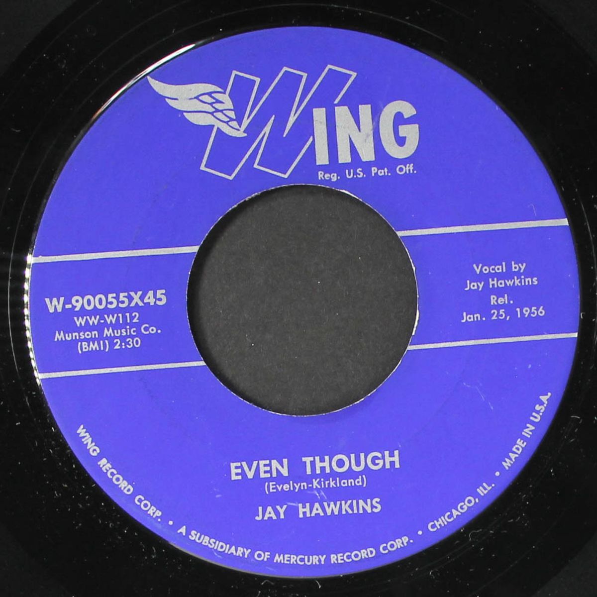 talk about me / even though by JAY HAWKINS