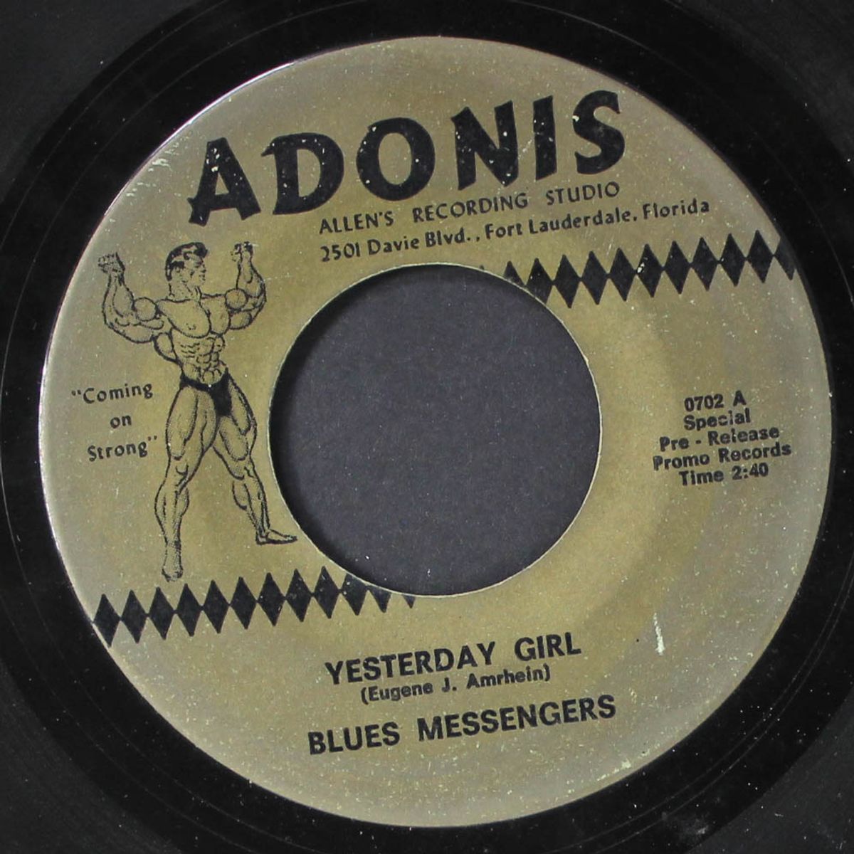 yesterday girl / i won't ask for more by BLUES MESSENGERS
