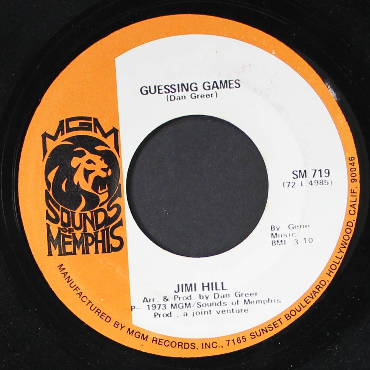 guessing games / tears on my pillow by JIMI HILL