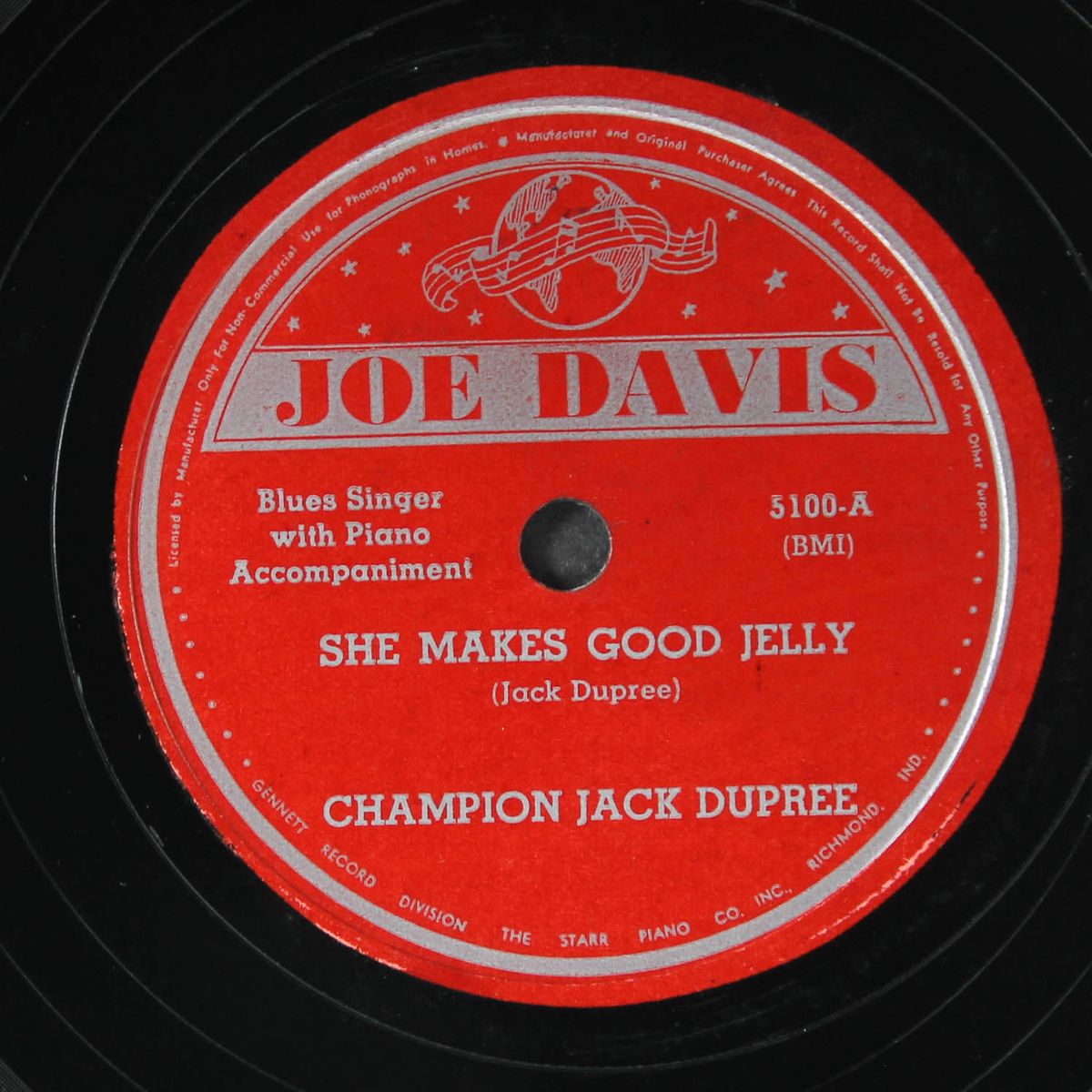 she makes good jelly / rum cola blues by CHAMPION JACK DUPREE
