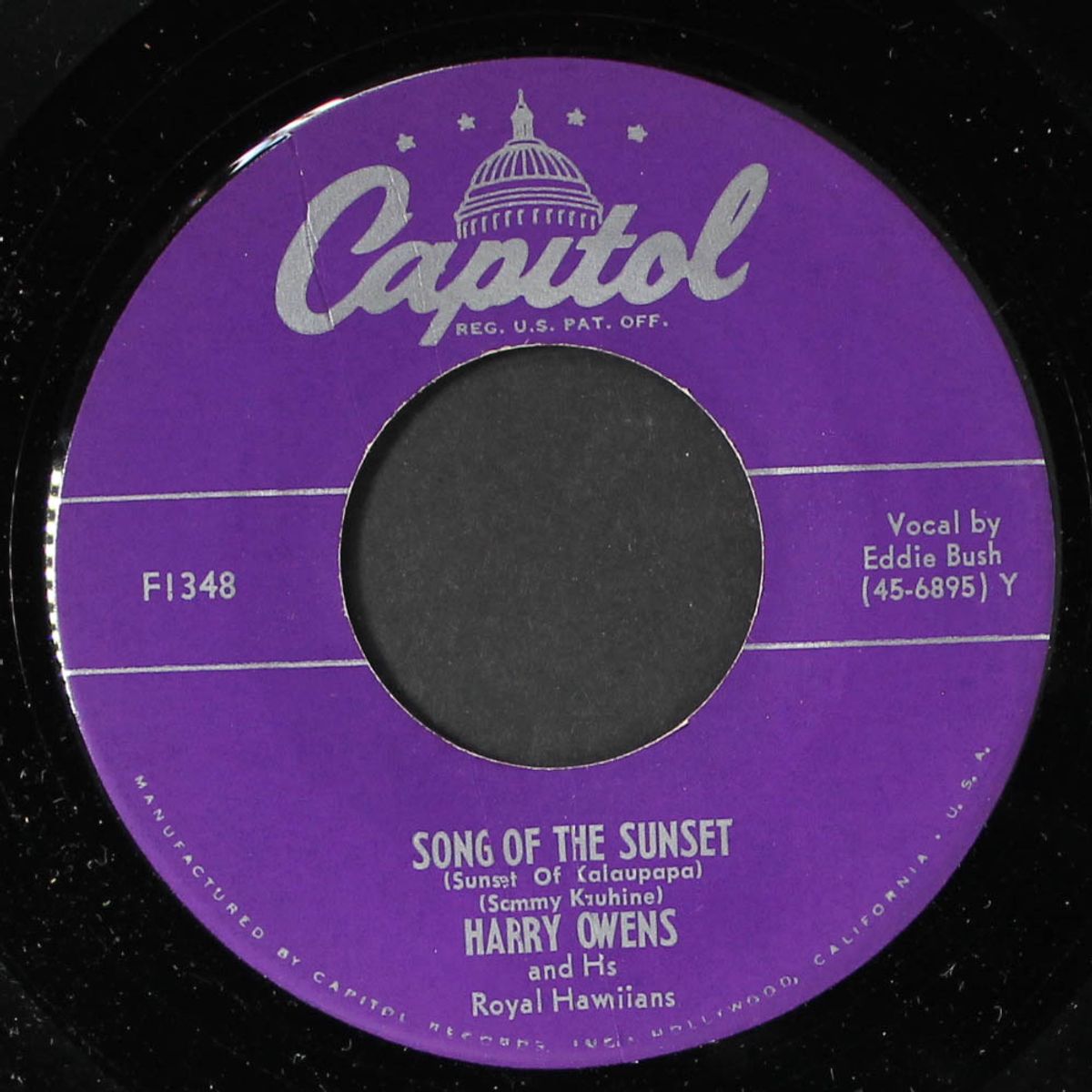 song of the sunset by HARRY OWENS