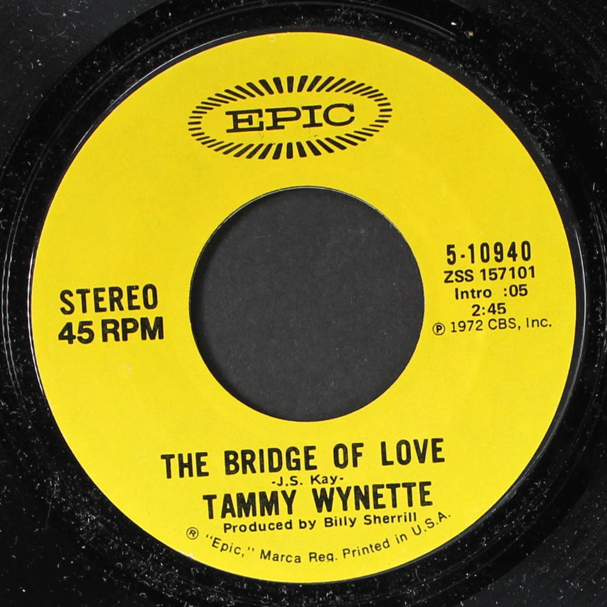 'til i get it right / the bridge of love by TAMMY WYNETTE