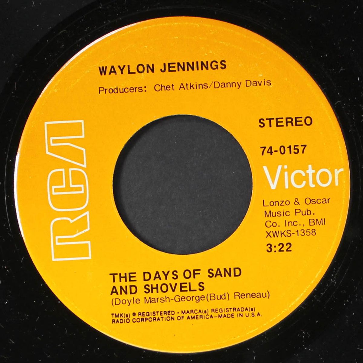 delia's gone / the days of sand and shovels by WAYLON JENNINGS