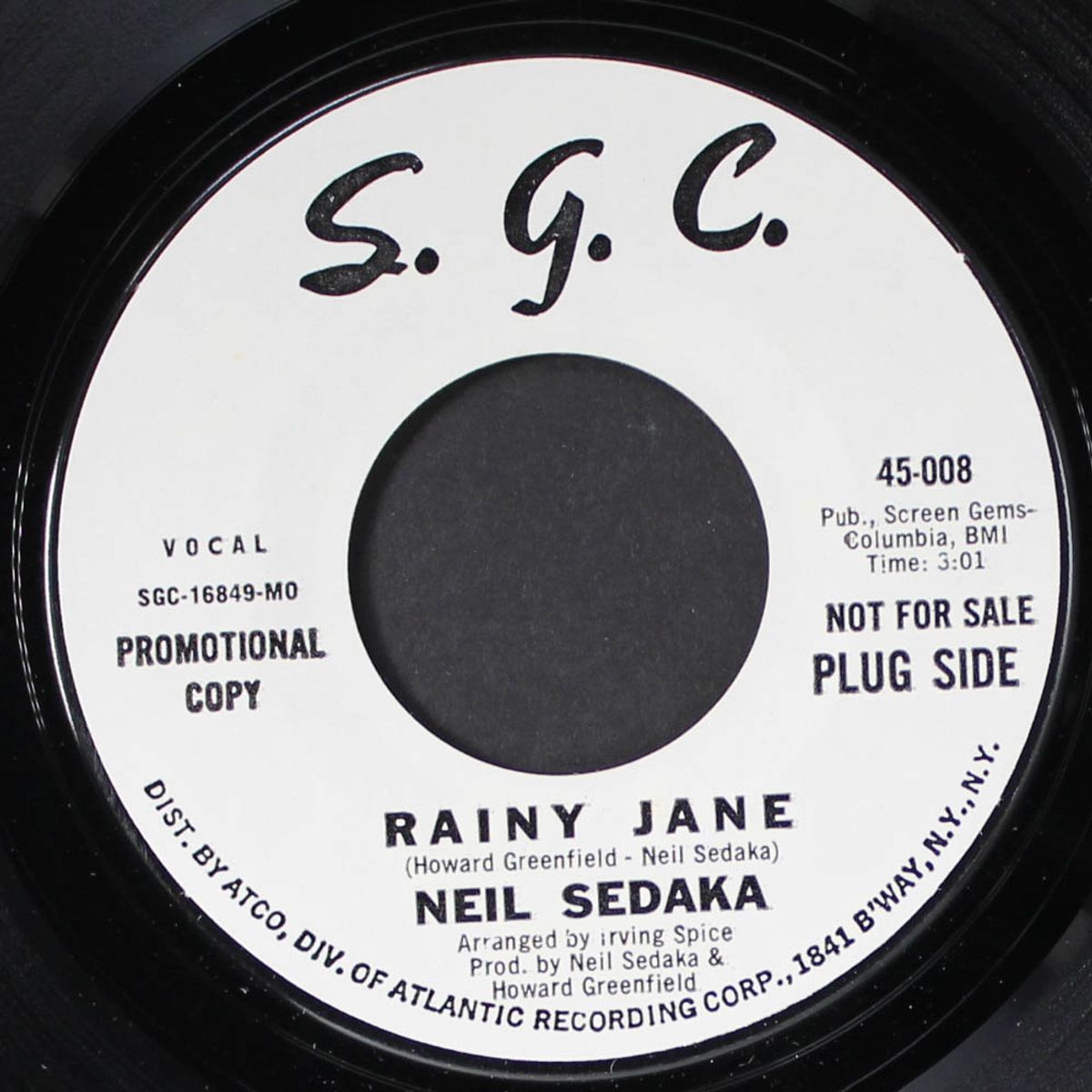 rainy jane / jeannine by NEIL SEDAKA