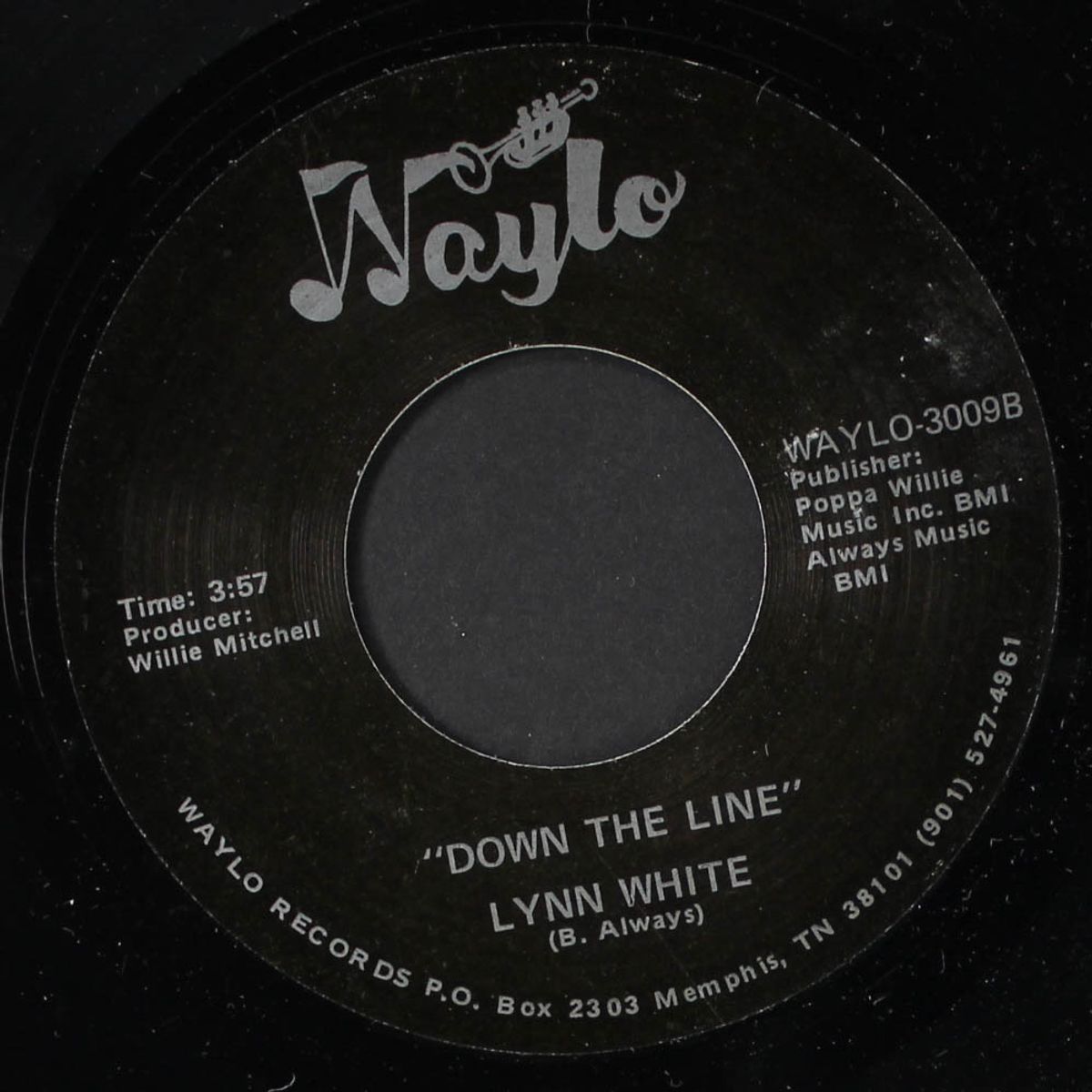 take your time / down the line by LYNN WHITE