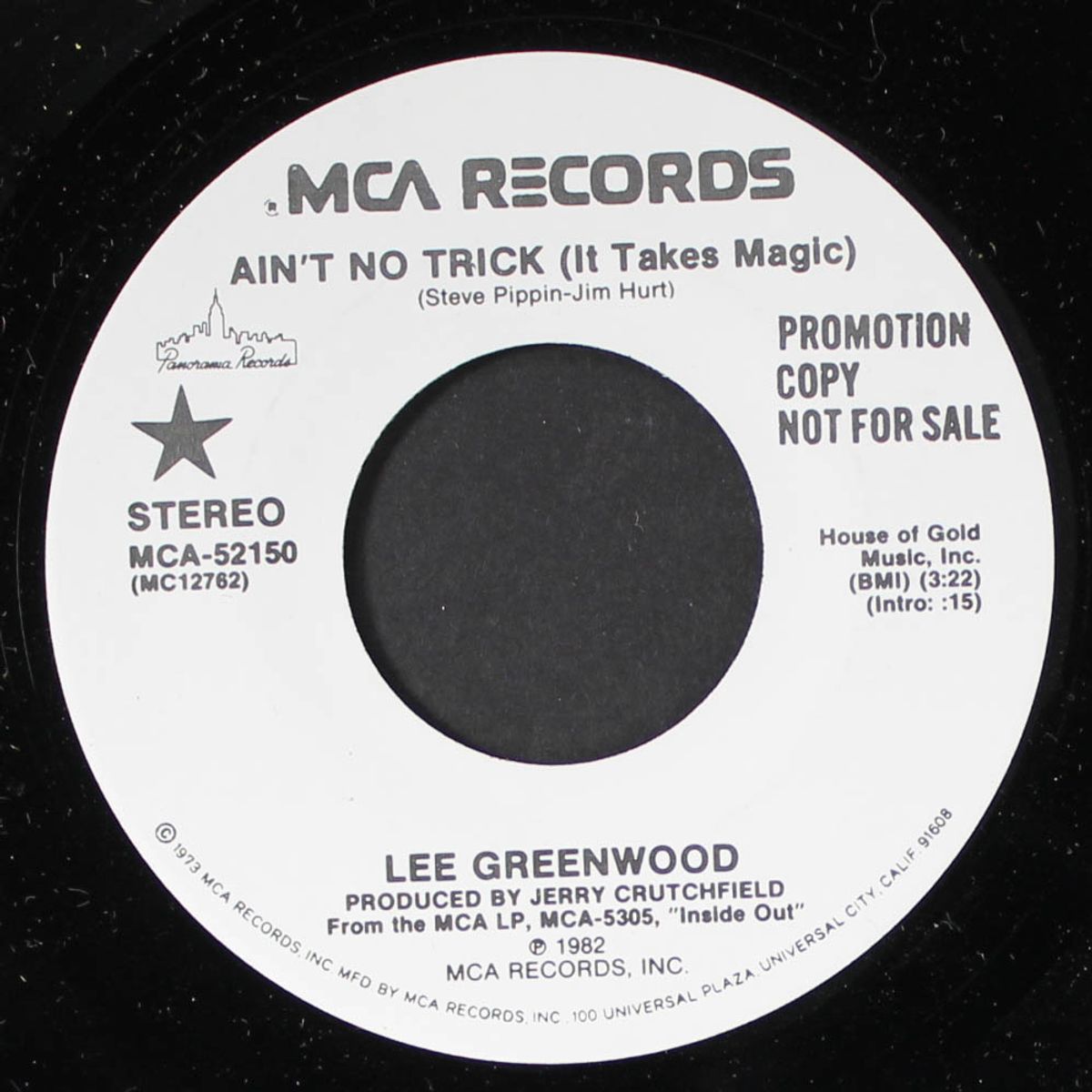 ain't no trick (it takes magic / same) by LEE GREENWOOD
