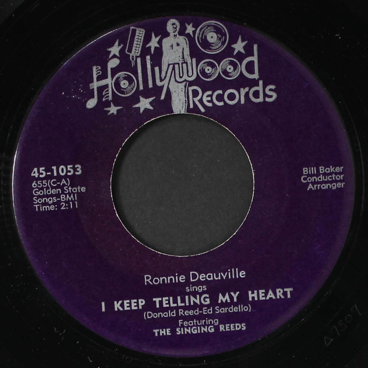 with all my love / keep telling my heart by RONNIE DEAUVILLE