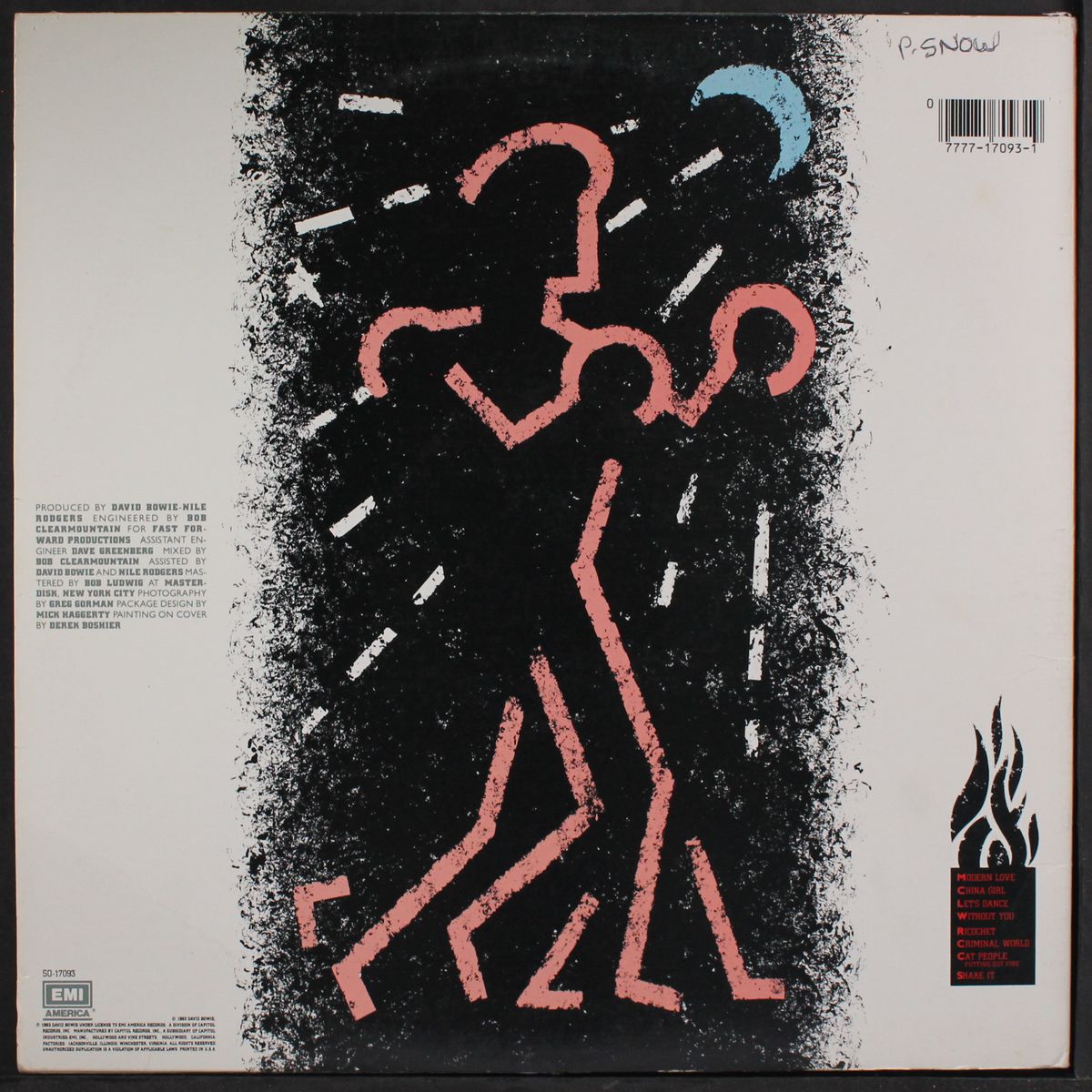 let's dance by DAVID BOWIE