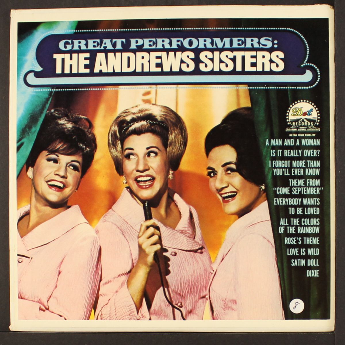 great performers by ANDREWS SISTERS