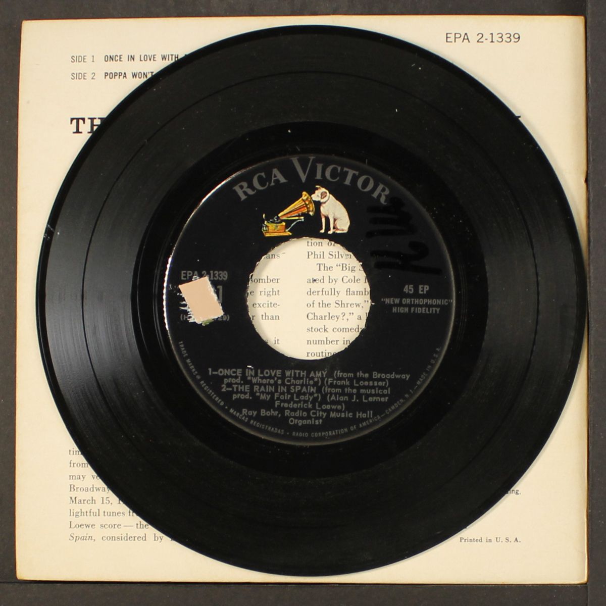 the big sound on broadway vol. 2 by RAY BOHR